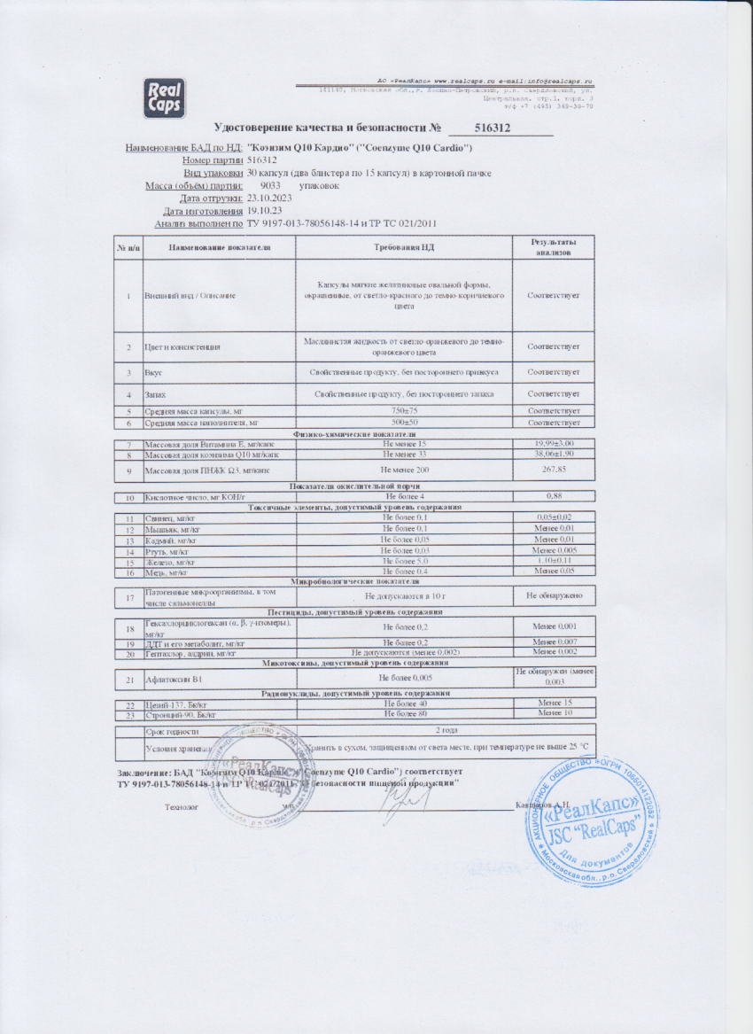Паспорт №102023